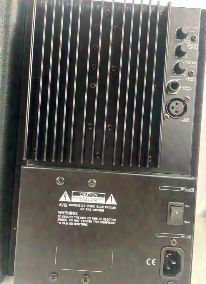 Fostex NX-6A active professional near-field monitor, 2-way (60W & 40W)
