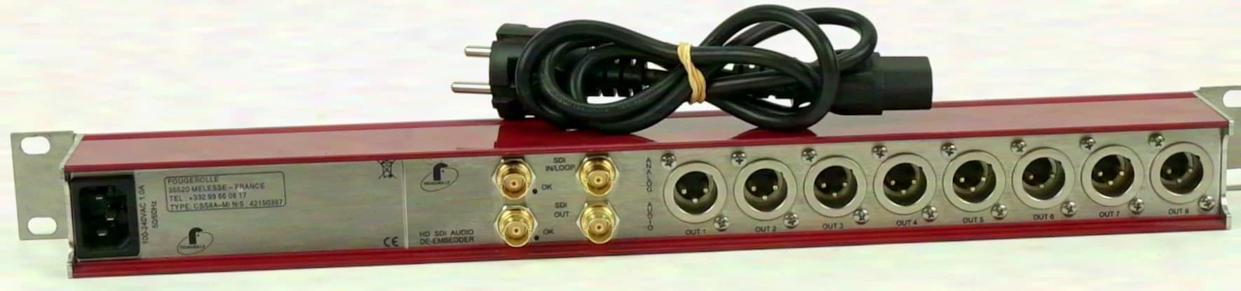 Fougerolle MiniFlex Distributor HD-SDI 4-8 Ausgänge
