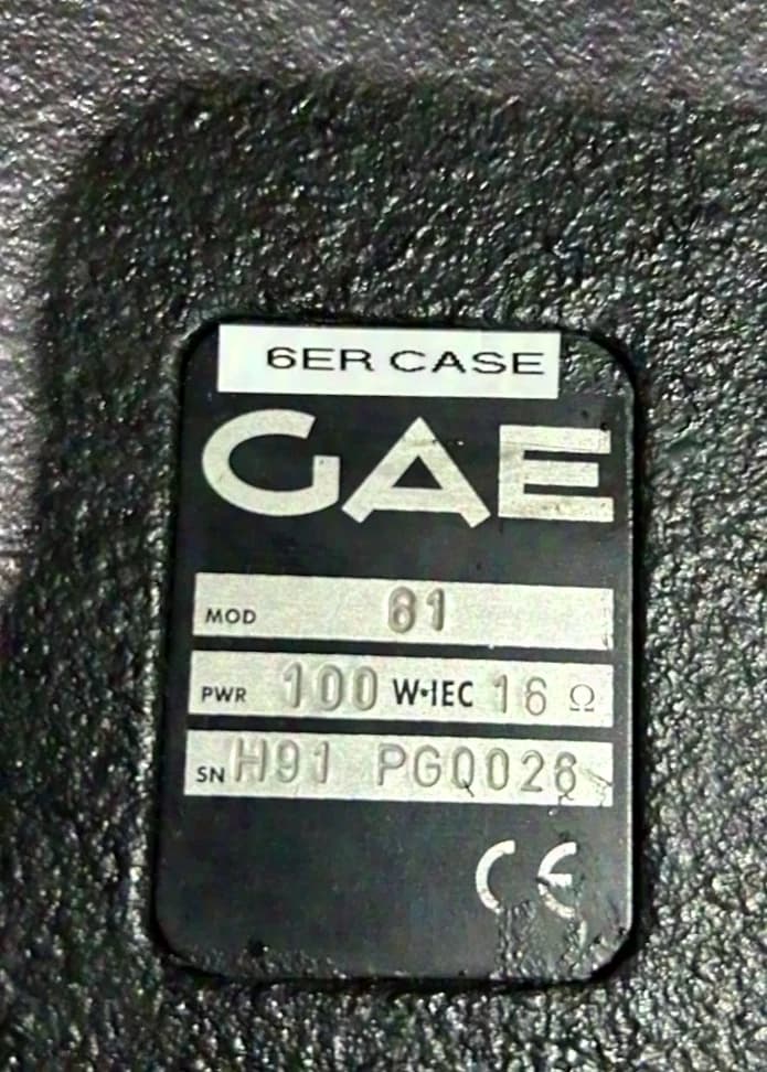 GAE System 6 - Set von 6 Stück im Case inkl. Flugbügel