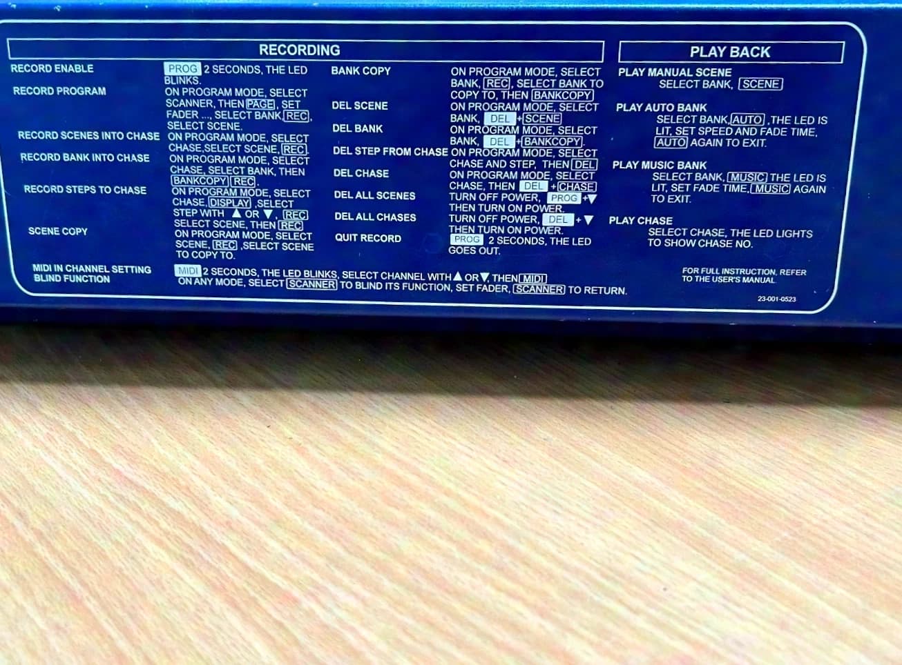 GLP DMX Scan Operator 12