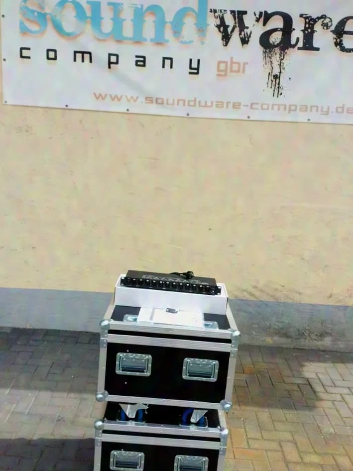 GLT 6 Fach DMX Splitter DD-6 Booster 19" DMX-Verteiler 3pol/ 5pol