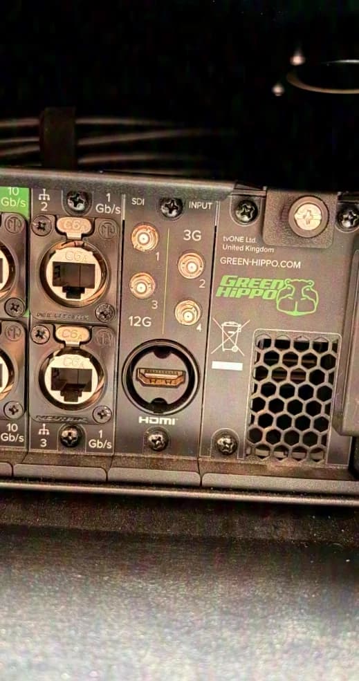 Green Hippo - hippotizer MX TARGUS Server