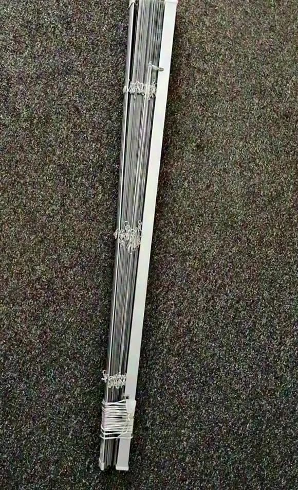 Große Jalousie silber 2,20 x 1,00 meter neuwertig