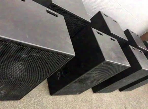 HItec audio FBM HA 218 6x 6 Stück 2x18" doppel 18 Subbass HA218