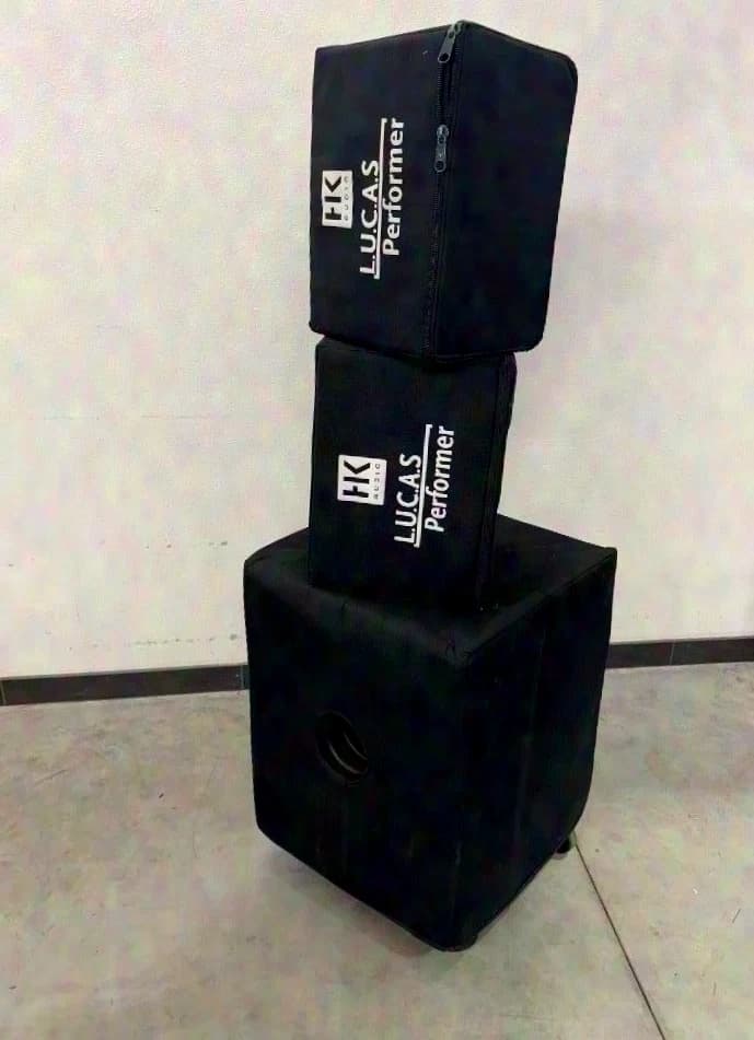 HK Audio Lucas Performer System, 2x Satelliten, 1x Subwoofer, inkl. Schutzhüllen,
