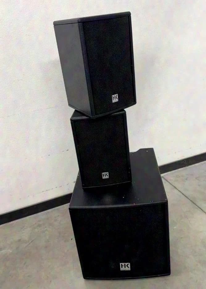 HK Audio Lucas Performer System, 2x Satelliten, 1x Subwoofer, inkl. Schutzhüllen,