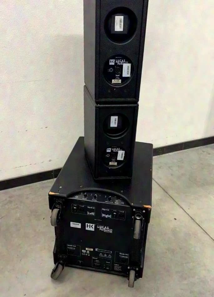 HK Audio Lucas Performer System, 2x Satelliten, 1x Subwoofer, inkl. Schutzhüllen,