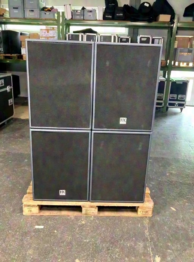HK Audio Projector aktiver 18" Subwoofer, horngeladen