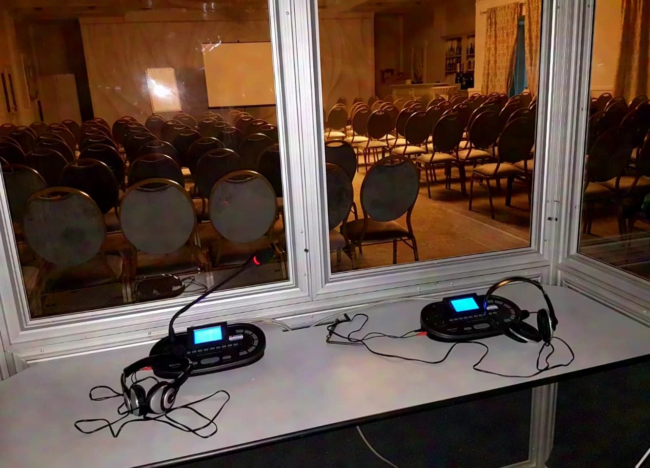 HTDZ Simultaneous Translation System IR - 128 Headphones