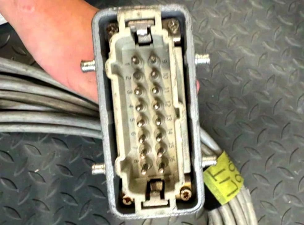Harting Lastkabel HAN 16 Grau - SET