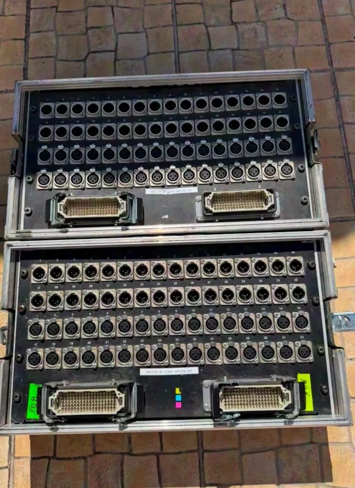 Harting-Splitter mit Flightcase