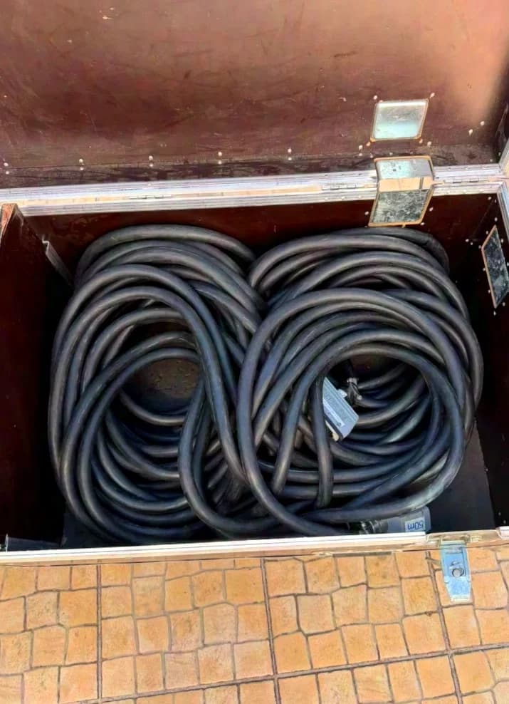Harting-Splitter mit Flightcase
