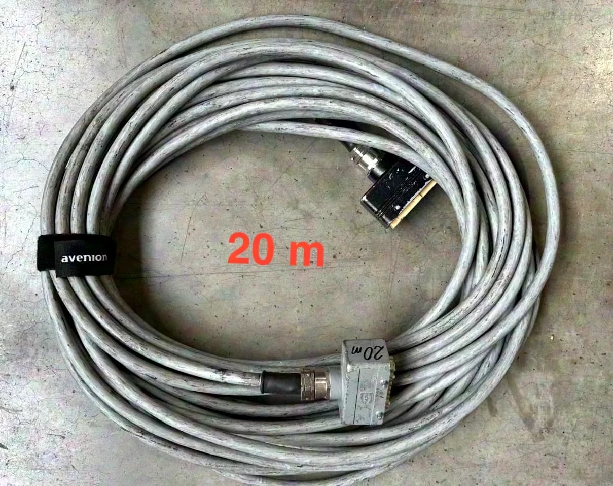 Harting, Wieland & EPIC Lastmulticorekabel grau mit 16poligem Stecker/Kupplung – 20m I weitere Längen vorhanden