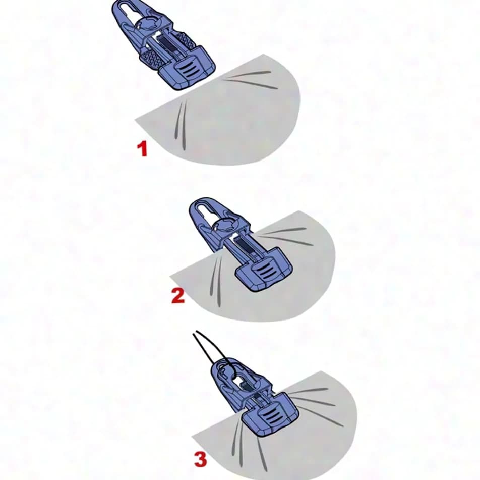 Holdon® Midi Clip schwarz mit einer Greifkapazität von bis zu 100 kg