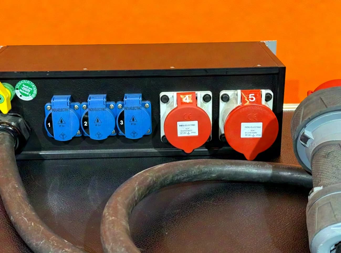INDU-ELECTRIC 63A Stromverteiler 11408870