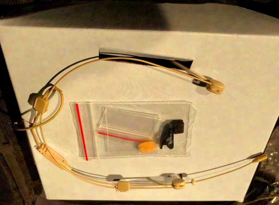 ITEC / Shure MIC-30000X4 TA4 Headset, beige, fabriksneu