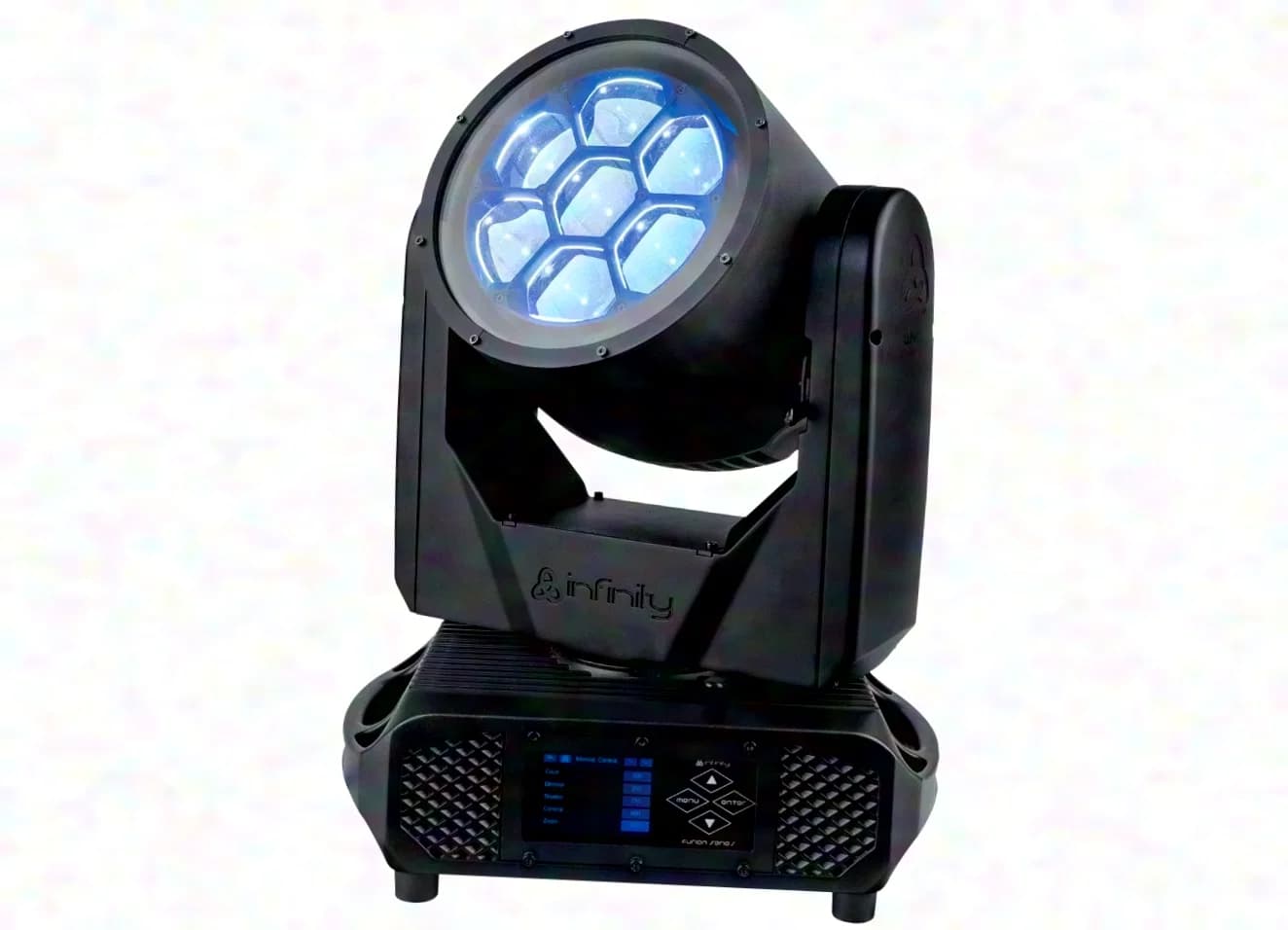 Infinity Furion W402 WashBeam Moving Head 4er SET, inkl. Case, SONDERRPOSTEN, DEMOWARE