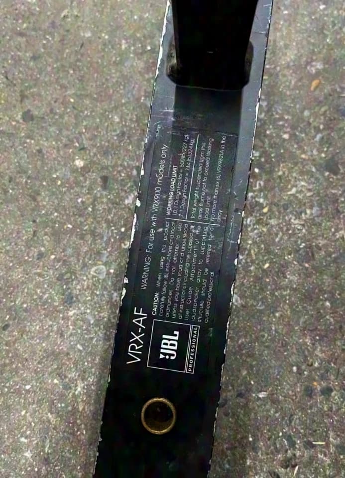 JBL Flugbügel VRX-AF