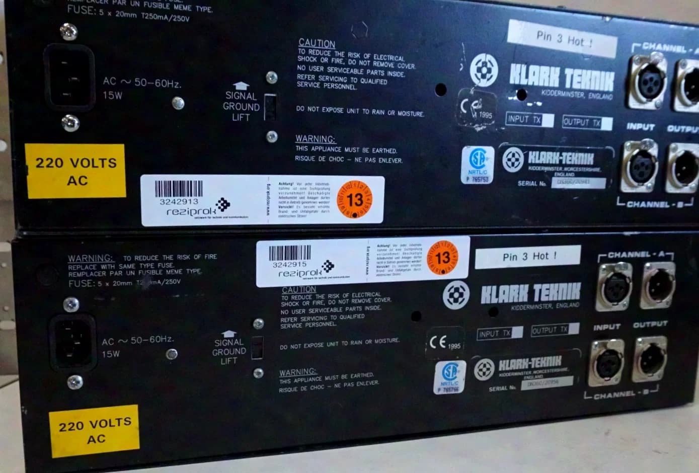 KLARK Teknik DN360 Equalizer Set