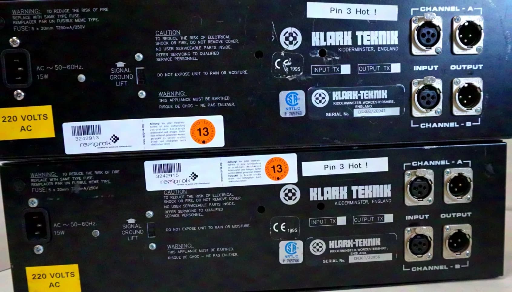 KLARK Teknik DN360 Equalizer Set