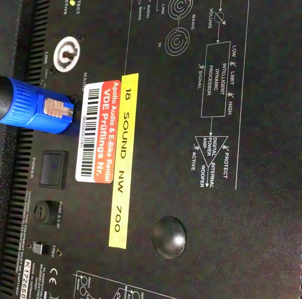 KME Aktivbaß Cluster CBA 700 D generalüberholt KME CBA 700 D