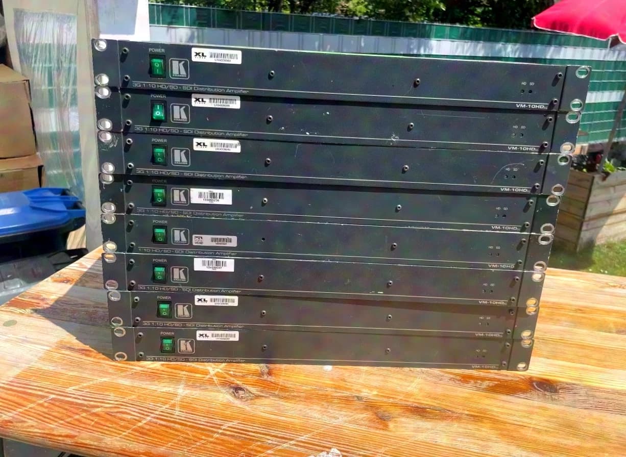 KRAMER VM-10HDxl 3G 1:10 HD/SD – SDI Distribution Amplifier, 8 Stück