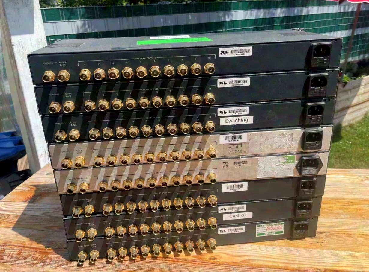 KRAMER VM-10HDxl 3G 1:10 HD/SD – SDI Distribution Amplifier, 8 Stück