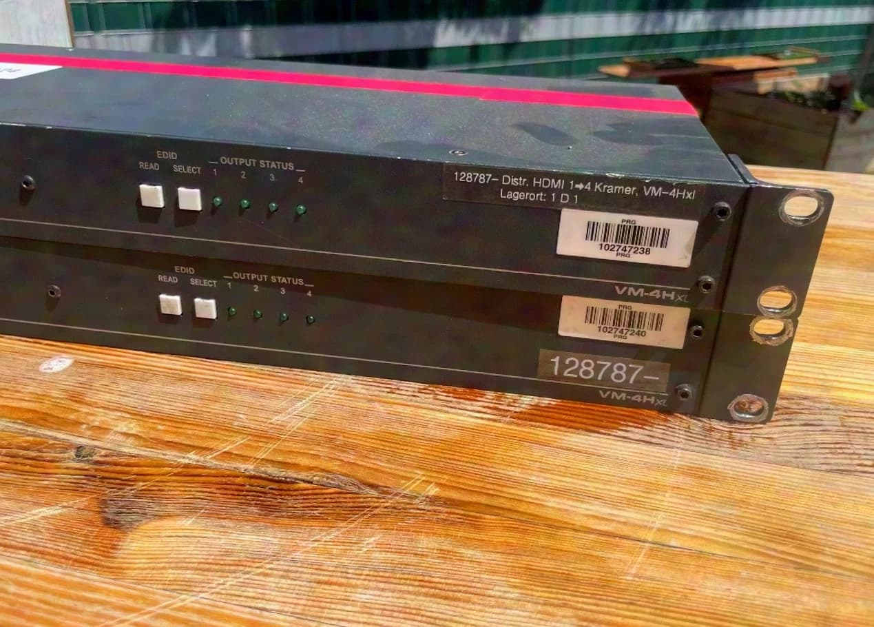KRAMER VM-4Hxl 1:4 HDMI Distributor, 2 Stück
