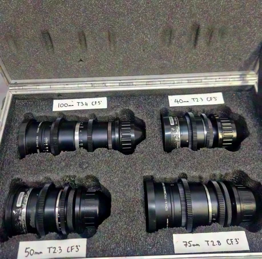 Kowa Prominar Anamorphic 35BS Objektivset 40/50/75/100mm