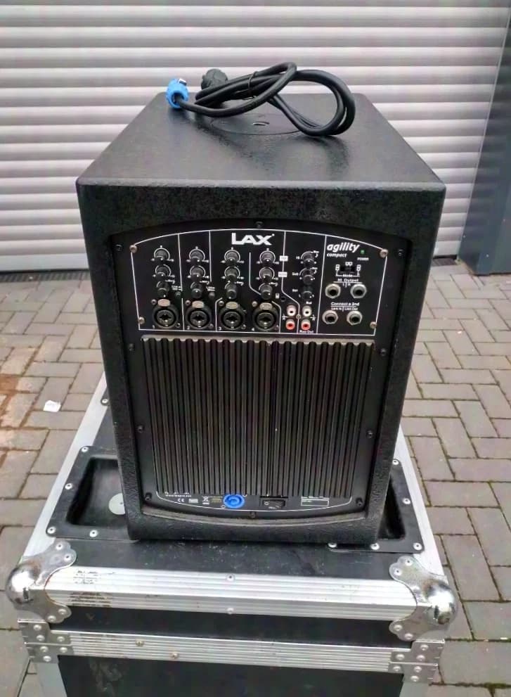 LAX Agili T1 MK1 Sub aktiver 10 Zoll Subwoofer Mischpult