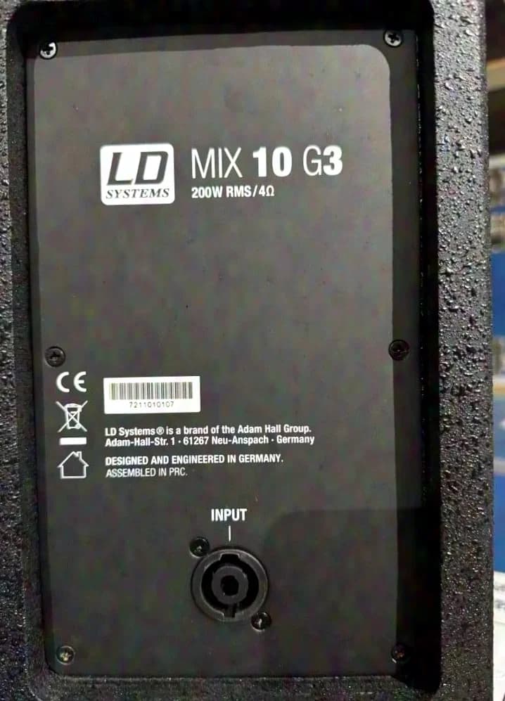 LD Systems 2x MIX 10 G3 inkl. Schutzhülle