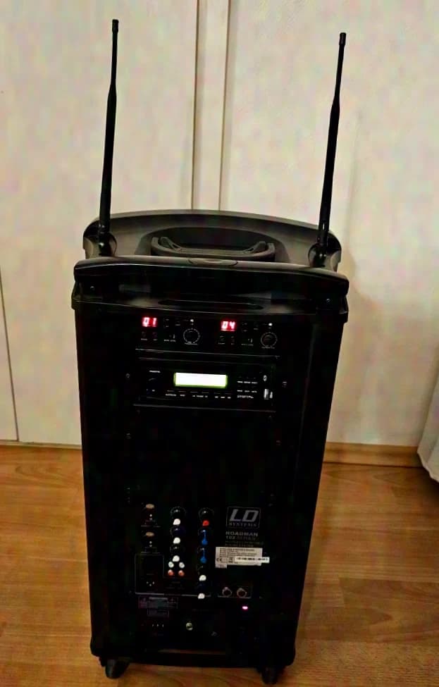 LD Systems Roadman 102 USB CD SD Funkmikrofon Handsender Akku