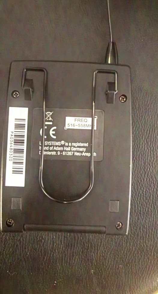 LD Systems Win42 Belt Pack 516-558 MHz