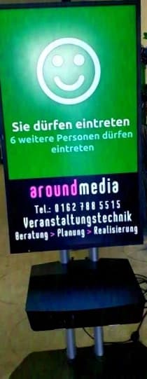 LIACOS Digitale Eingangskontrolle / Personenzähler