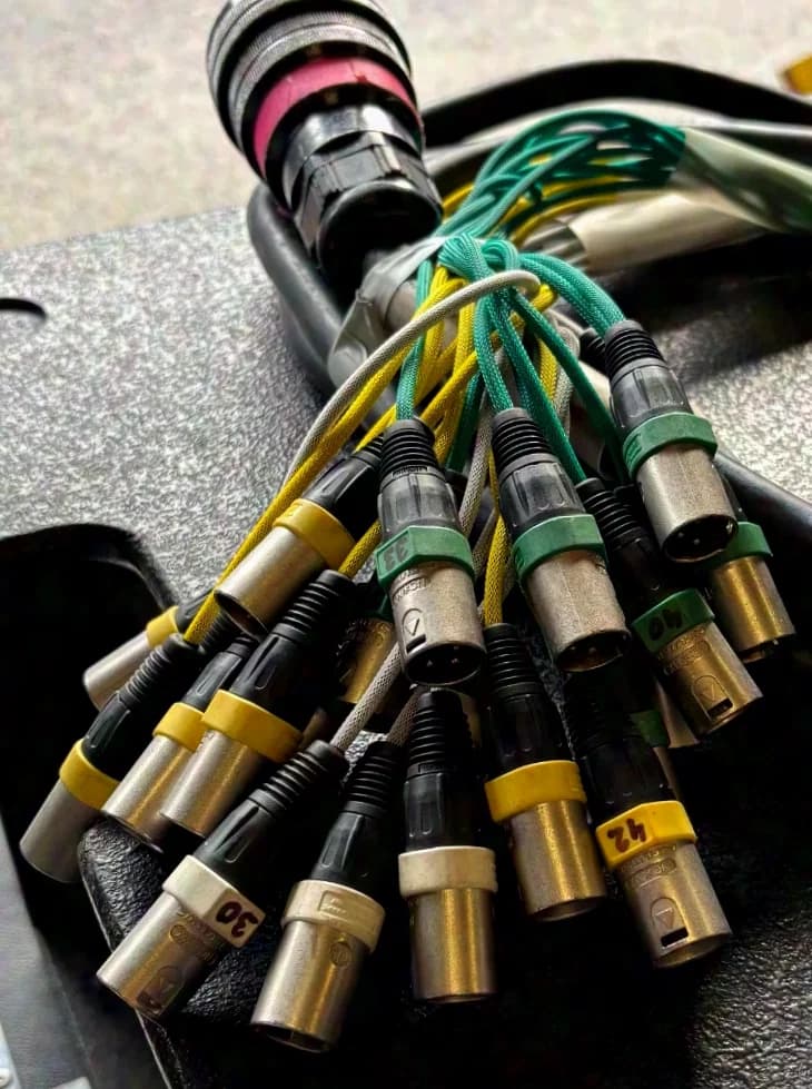 LK85 24CH split Female to 24 XLR Male 3Pin
