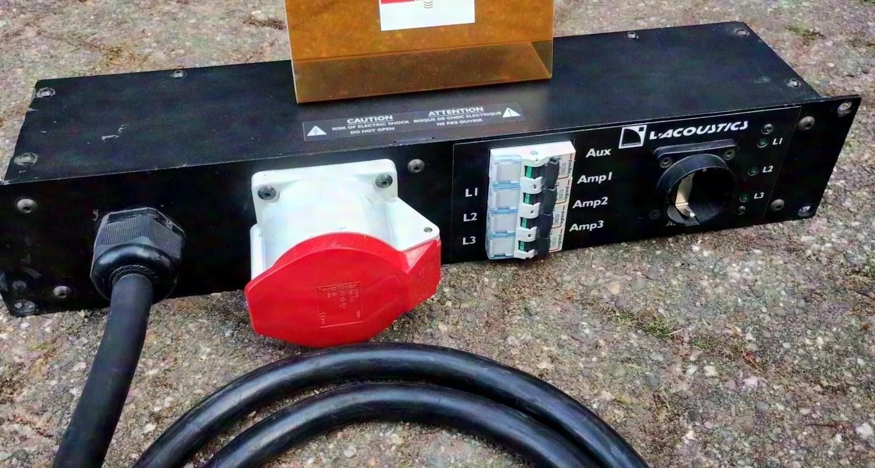 L Acoustics LA-Power Stromverteiler Distributor 32A CEE