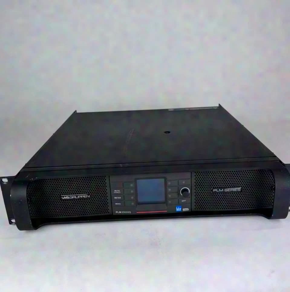 Lab Gruppen PLM20000Q Binding Post Connector Verstärker Dolby Lake Processing Dante