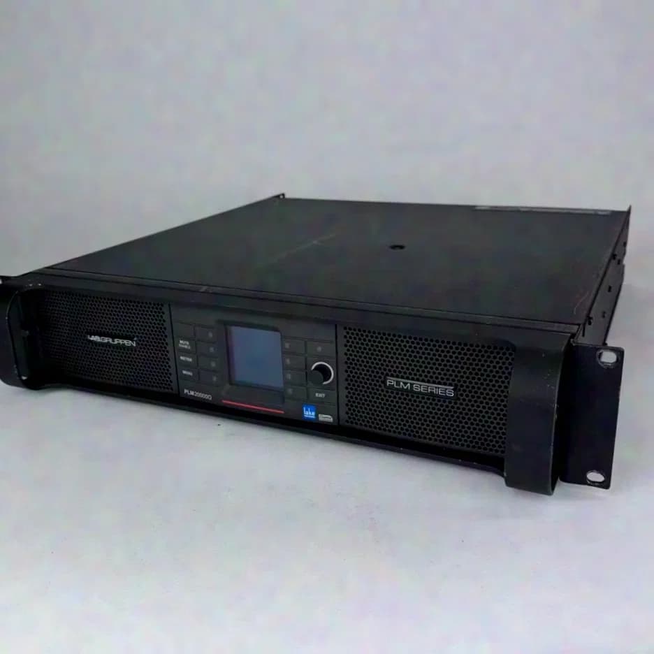 Lab Gruppen PLM20000Q Binding Post Connector Verstärker Dolby Lake Processing Dante