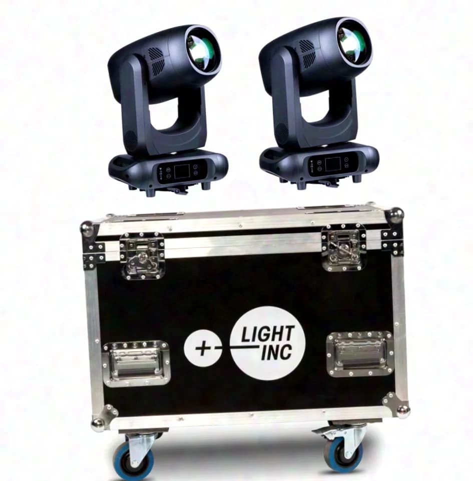 Light-Inc. Omnia 350 CMY Hybrid Moving Head Tourset NEU