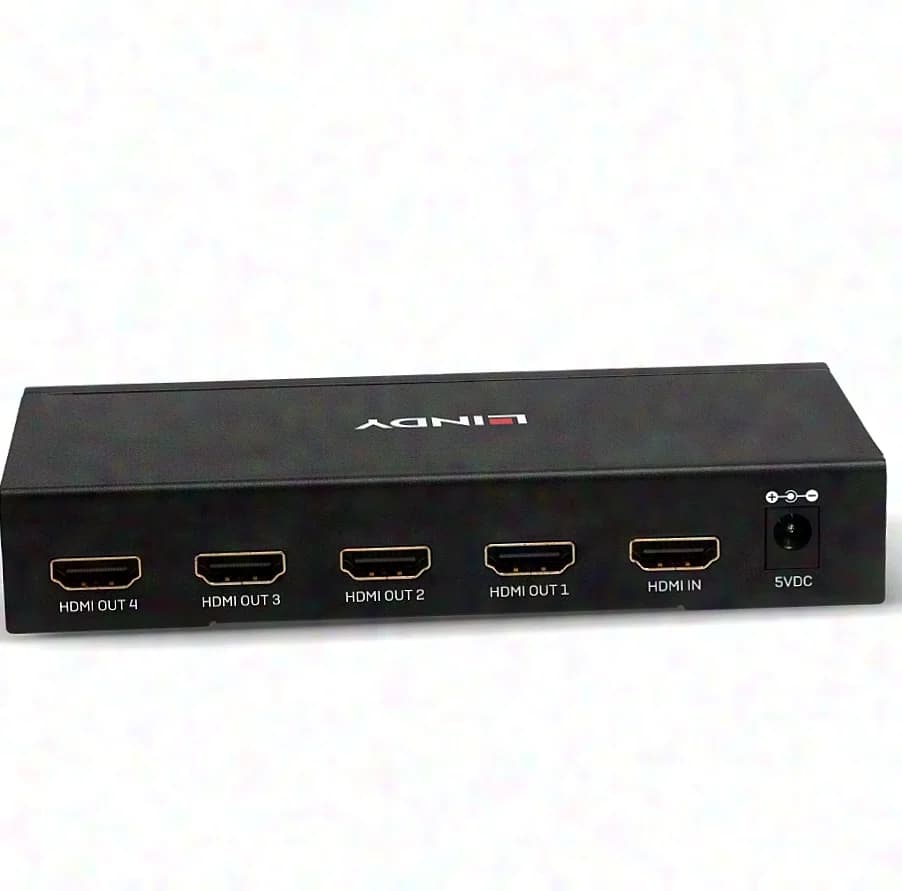 Lindy 38159 4 Port HDMI 10.2G Splitter / Neuware-Lagerfund