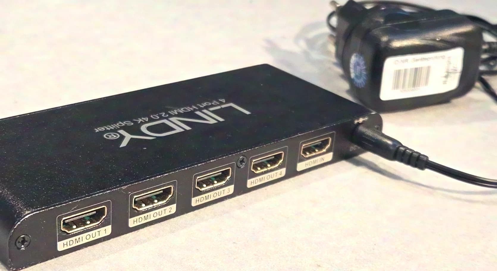 Lindy 4 port HDMI 2.0 4K Splitter