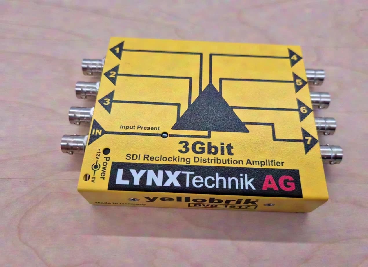 Lynx DVD 1817 7-fach SDI Splitter