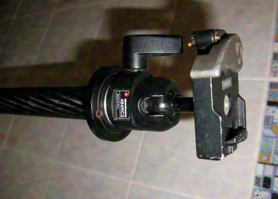 MANFROTTO Kamerastativ Manfrotto 190XV + Kugelkopf 484 RC2
