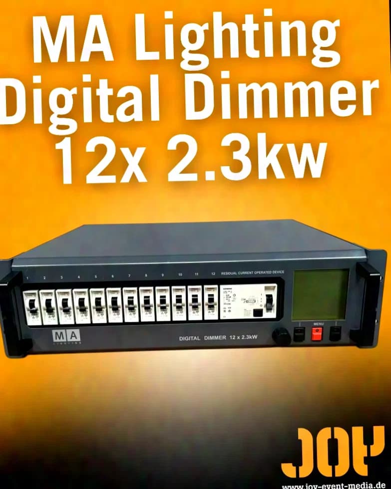 MA Lighting Digital Dimmer 12 x 2.3kVA