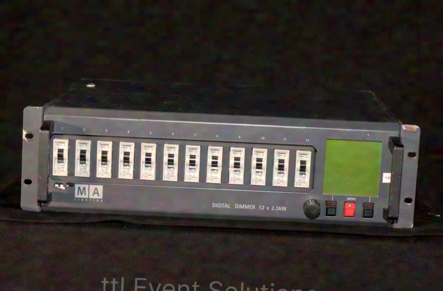 MA Lighting Digital Dimmer MA 1210: 12 x 2,3kW, 2x Han 16E