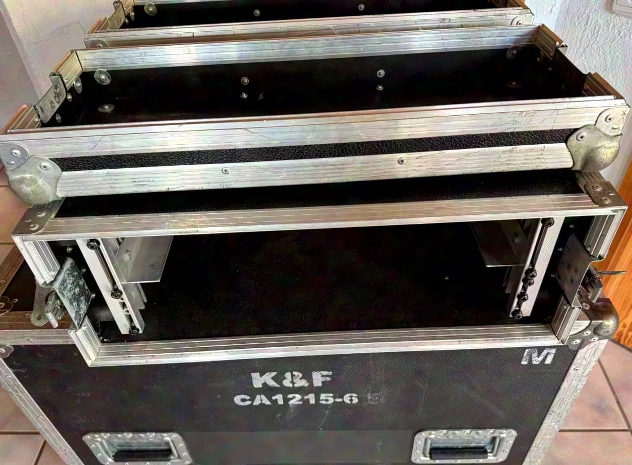 ML Cases 4HE Rack mit Shock Mount 9mm 60cm Einbautiefe