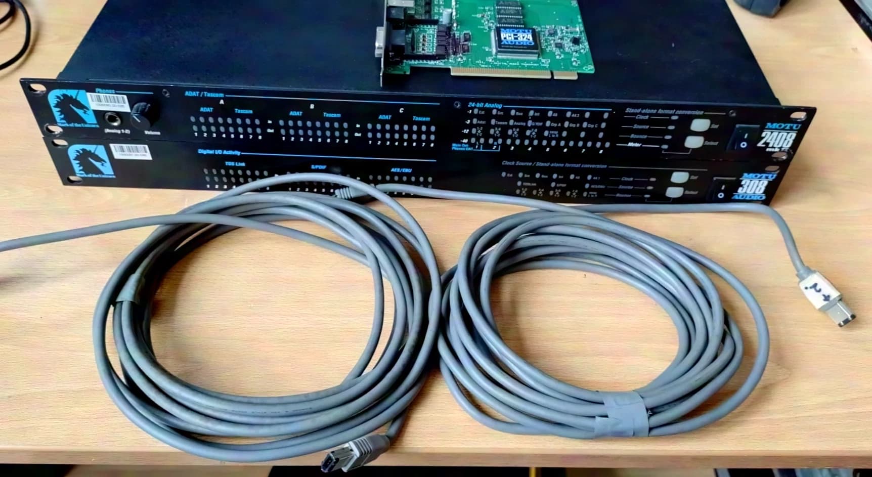 MOTU 2408, PCI-324, gebraucht, inkl. Kabel