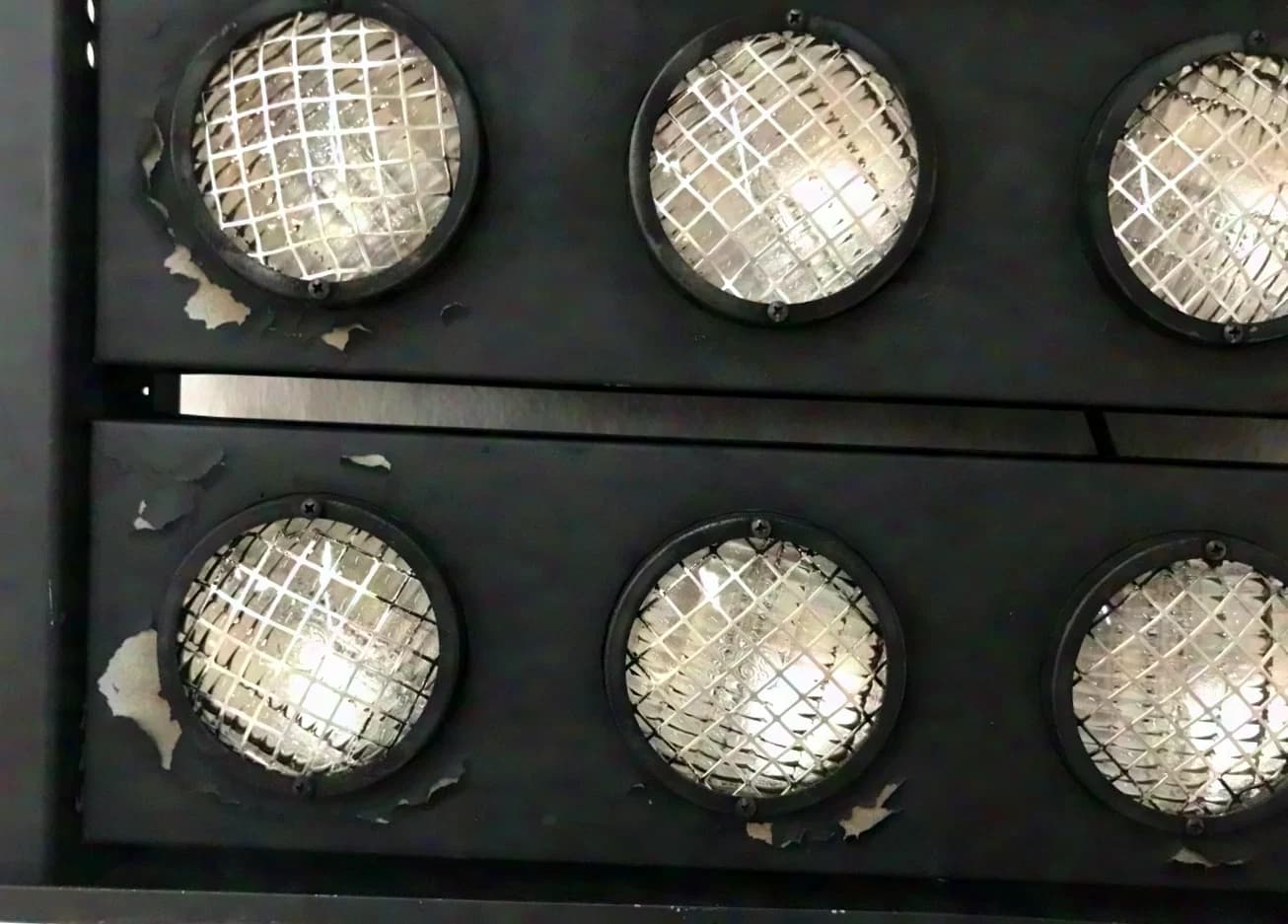 Major 8 Lite Blinder incl. Case Amptown Flightcase 4er Set