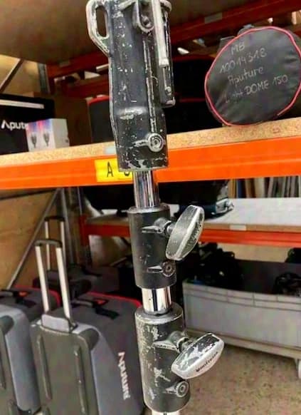 Manfrotto Stahlstativ 126CSU Heavy Duty 2 Auszüge