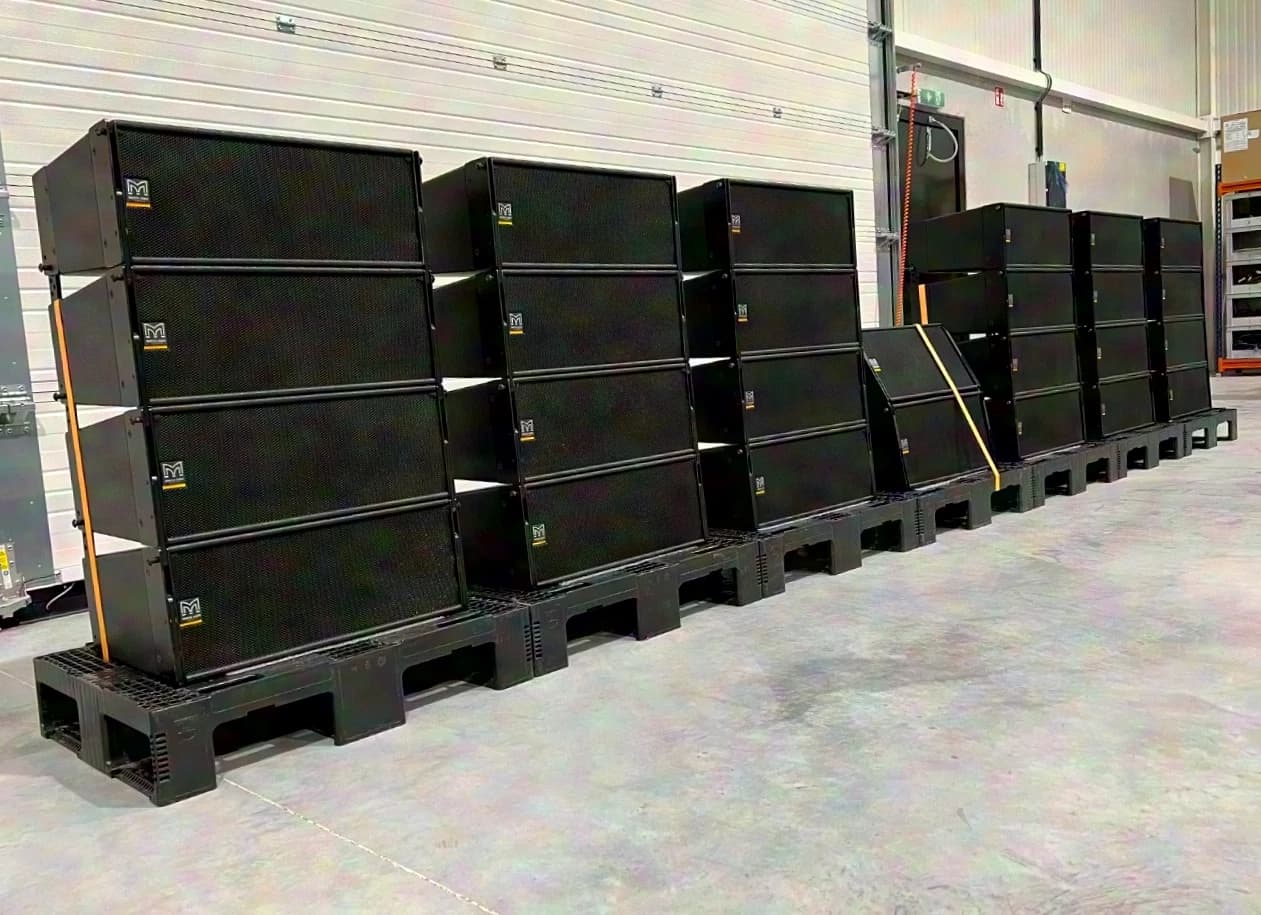Martin Audio W8LMi 2x8"/2x1" line array (bi-amp!) (18x)